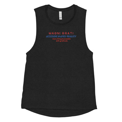 Attitude Shapes Reality Muscle Tank